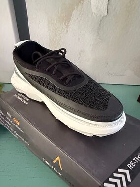 ACBC Modular Sneakers – Black/White | Sustainable Tech Shoe | Unisex